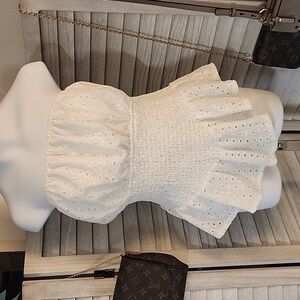 Shein brand strapless top